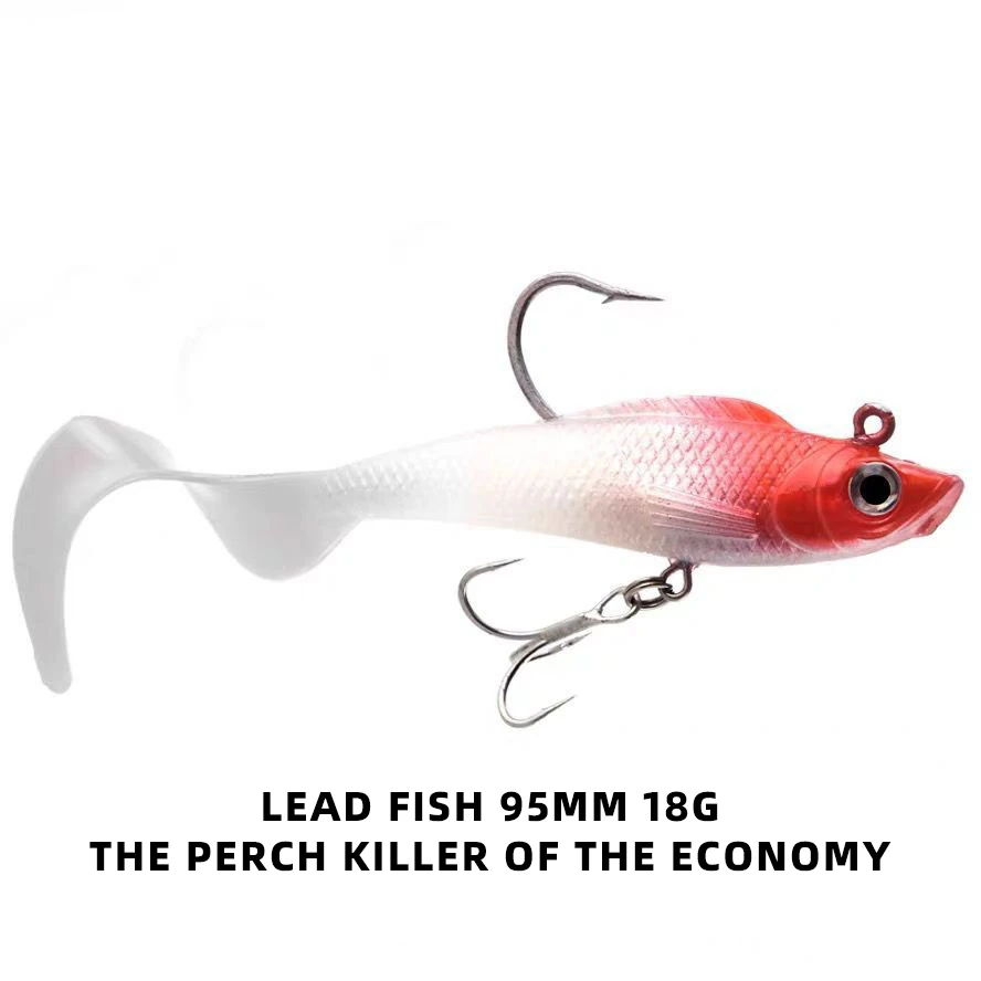 18 g 95 mm T Soft Swimbait Lead 6 for Freshwater Saltwater ABS Pencil Lure - view 9