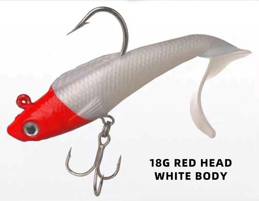 18 g 95 mm T Soft Swimbait Lead 6 for Freshwater Saltwater ABS Pencil Lure - view 14