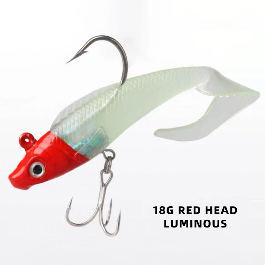 18 g 95 mm T Soft Swimbait Lead 6 for Freshwater Saltwater ABS Pencil Lure - view 15