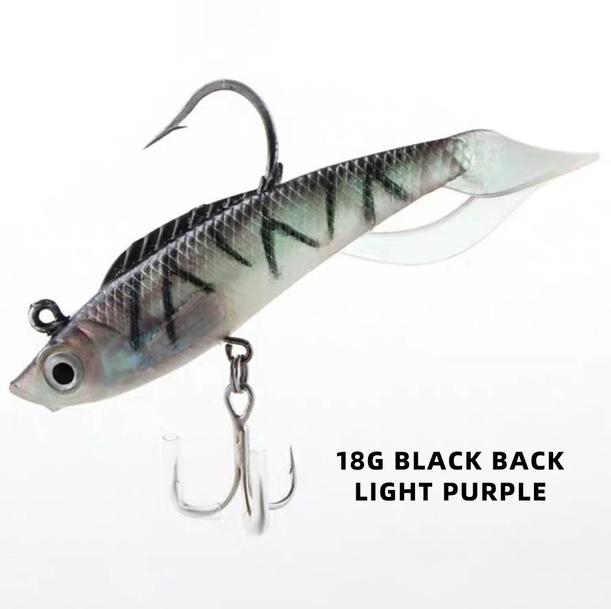 18 g 95 mm T Soft Swimbait Lead 6 for Freshwater Saltwater ABS Pencil Lure - view 16