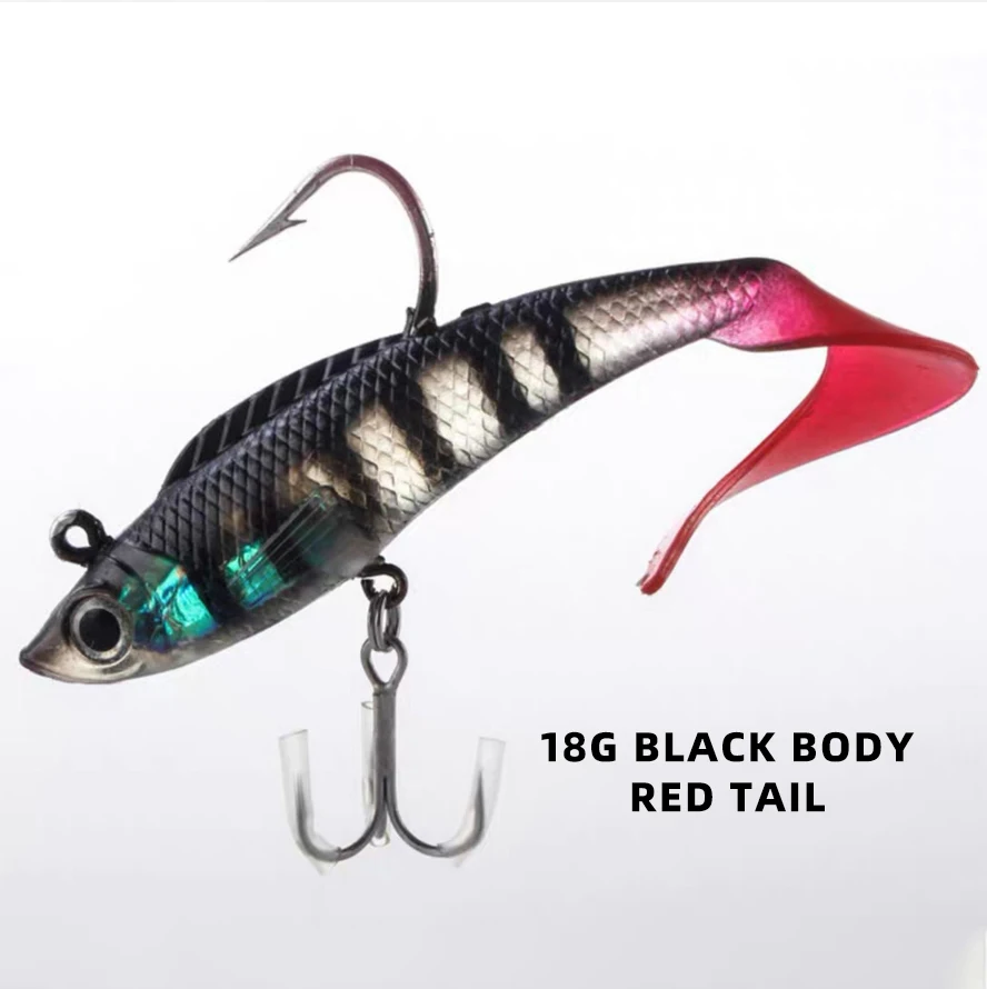 18 g 95 mm T Soft Swimbait Lead 6 for Freshwater Saltwater ABS Pencil Lure - view 17