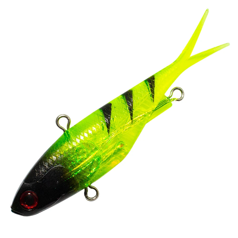 95 mm 115 mm Vibe Plastic Fishing Bait TPE ABS Pencil Lure - view 9