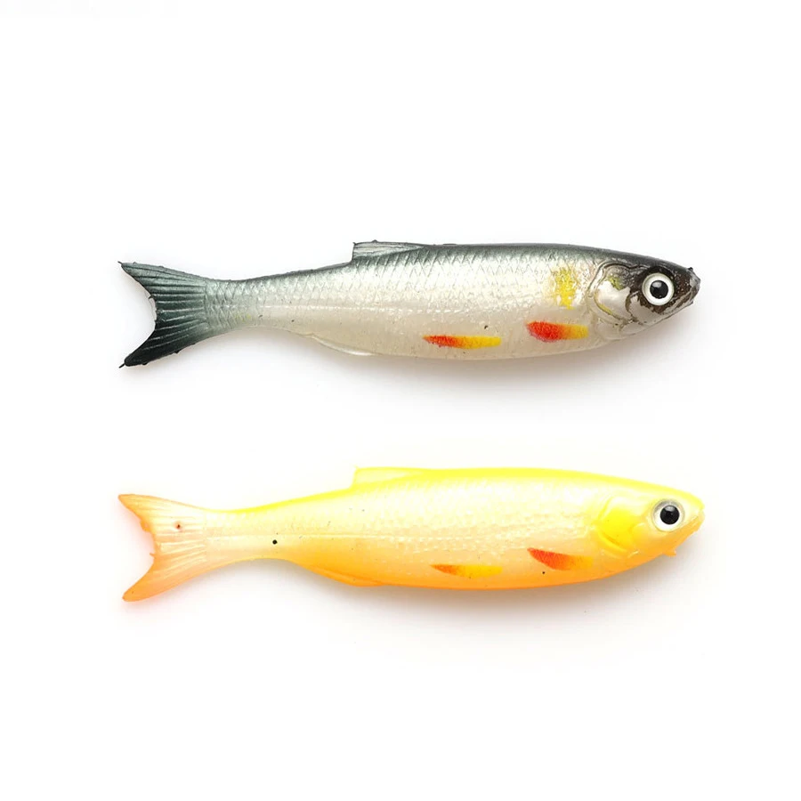 Cheery 9 cm 7g 3D Tuna Trolling Plastic Silicone Bream Bass Trout Soft Lure ABS Pencil Lure - view 5