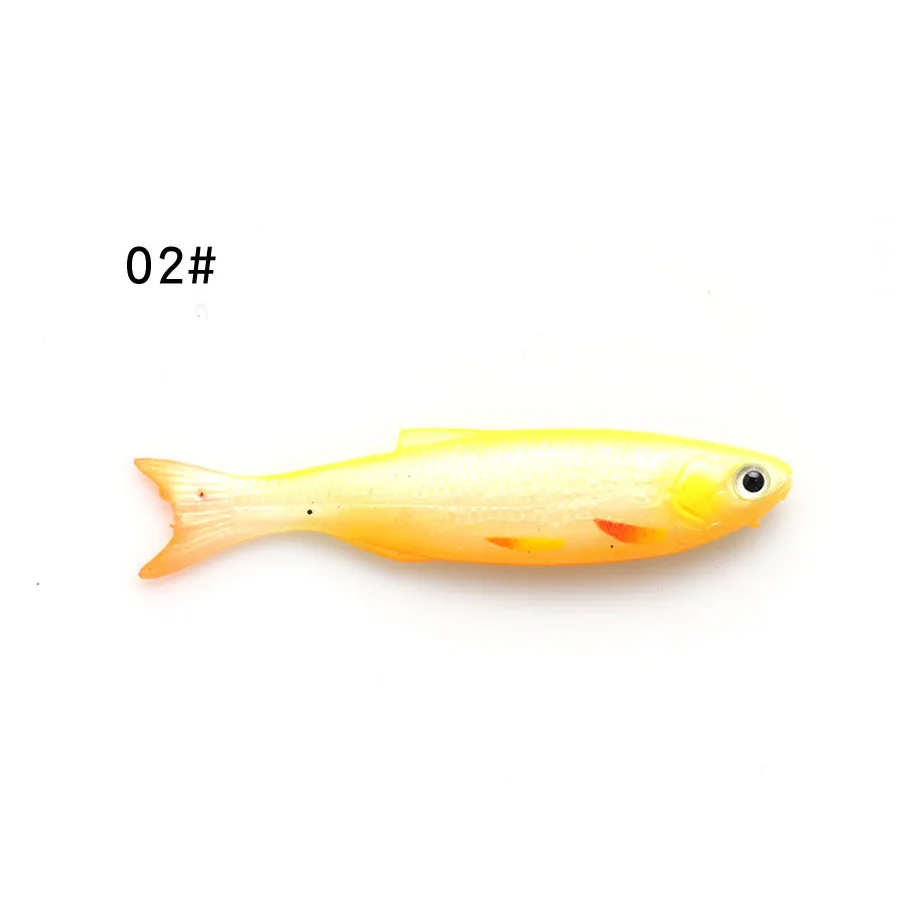 Cheery 9 cm 7g 3D Tuna Trolling Plastic Silicone Bream Bass Trout Soft Lure ABS Pencil Lure - view 7