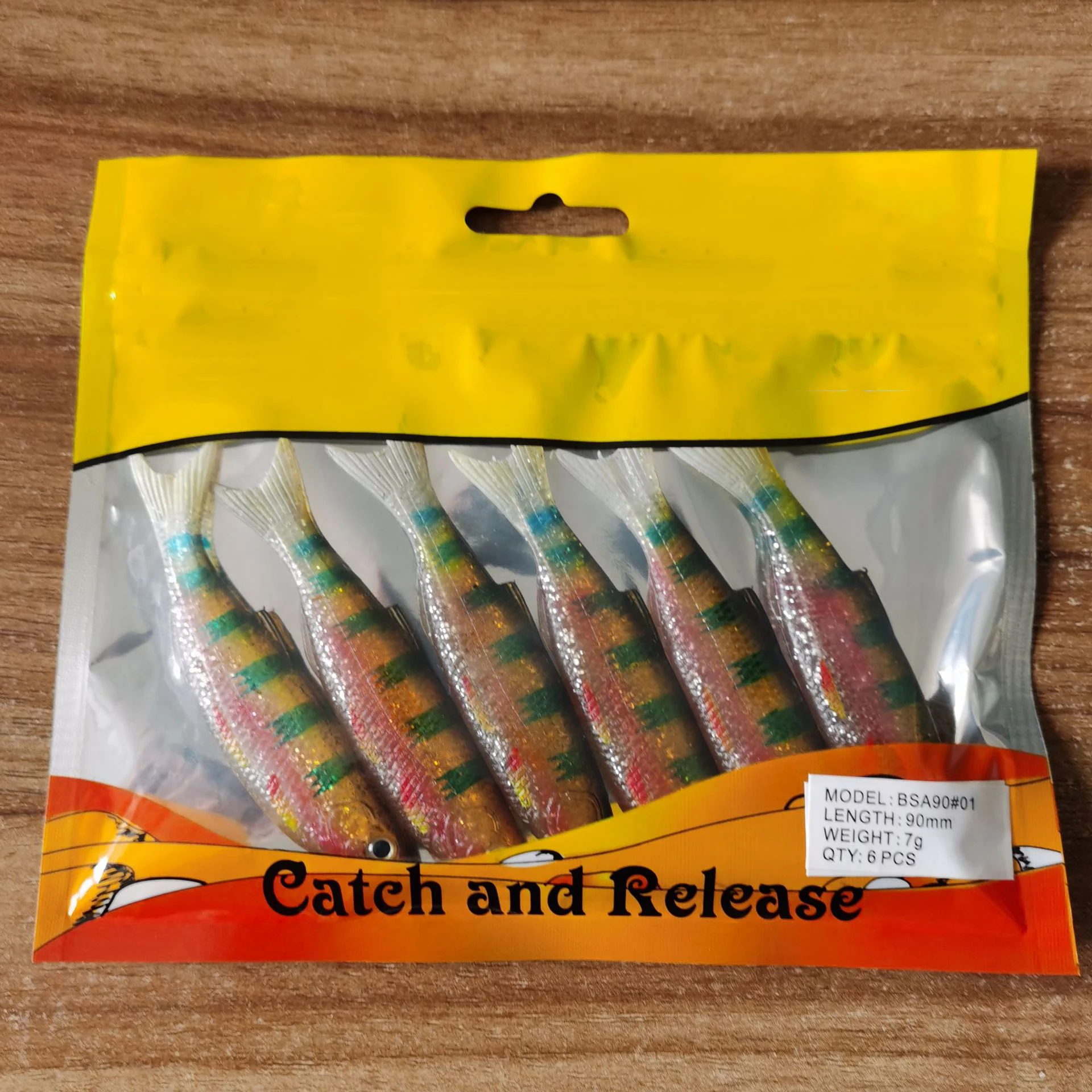 Cheery 9 cm 7g 3D Tuna Trolling Plastic Silicone Bream Bass Trout Soft Lure ABS Pencil Lure - view 8
