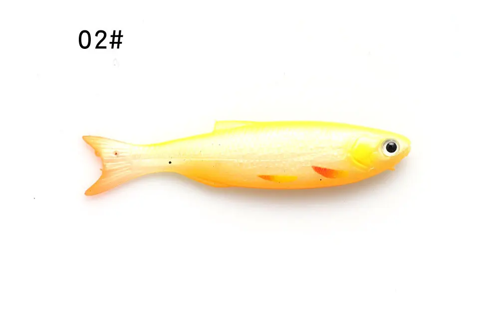 Cheery 9 cm 7g 3D Tuna Trolling Plastic Silicone Bream Bass Trout Soft Lure ABS Pencil Lure - view 13