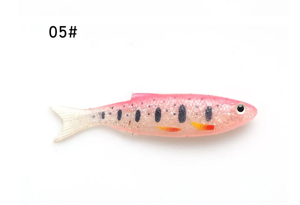 Cheery 9 cm 7g 3D Tuna Trolling Plastic Silicone Bream Bass Trout Soft Lure ABS Pencil Lure - view 15