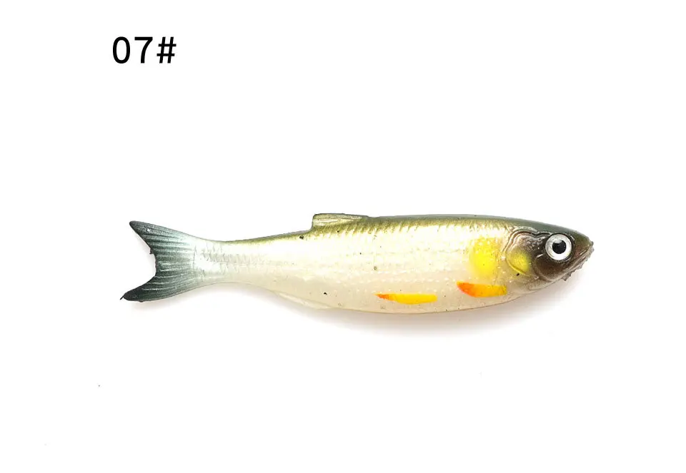 Cheery 9 cm 7g 3D Tuna Trolling Plastic Silicone Bream Bass Trout Soft Lure ABS Pencil Lure - view 17