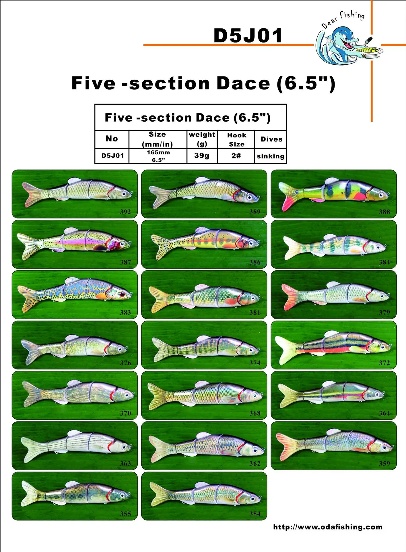 Carp Artificial Fishing Bait D5J01 ABS Material Freshwater Hooks ABS Pencil Lure - view 3