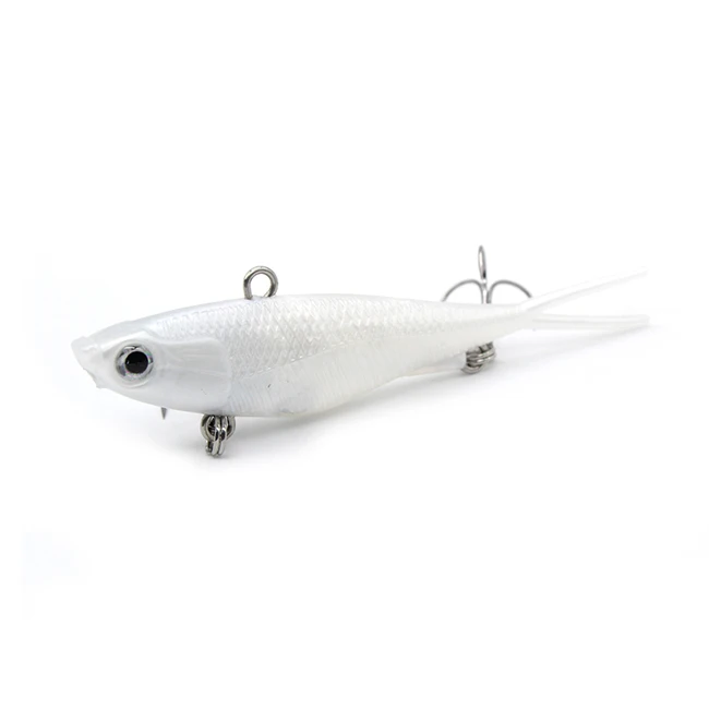 16 95 mm 0.74 Vibe Lure Soft Plastic Fishing Bait TPR ABS Pencil Lure - view 11