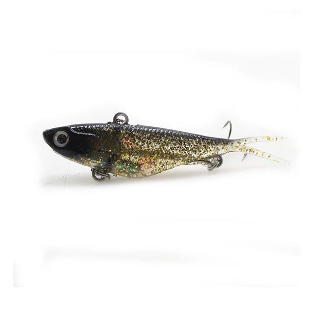 16 95 mm 0.74 Vibe Lure Soft Plastic Fishing Bait TPR ABS Pencil Lure - view 1