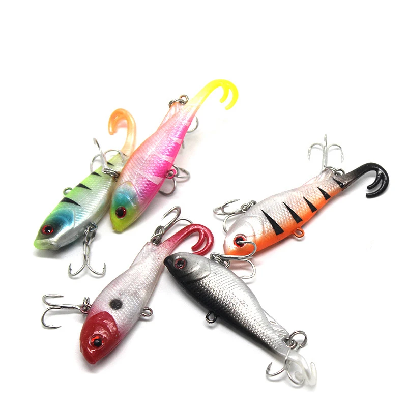 Hessen 6.8cm 14g 5 PVC Lead Fishing Bait, for Freshwater Salmon 、 ABS Pencil Lure - view 17