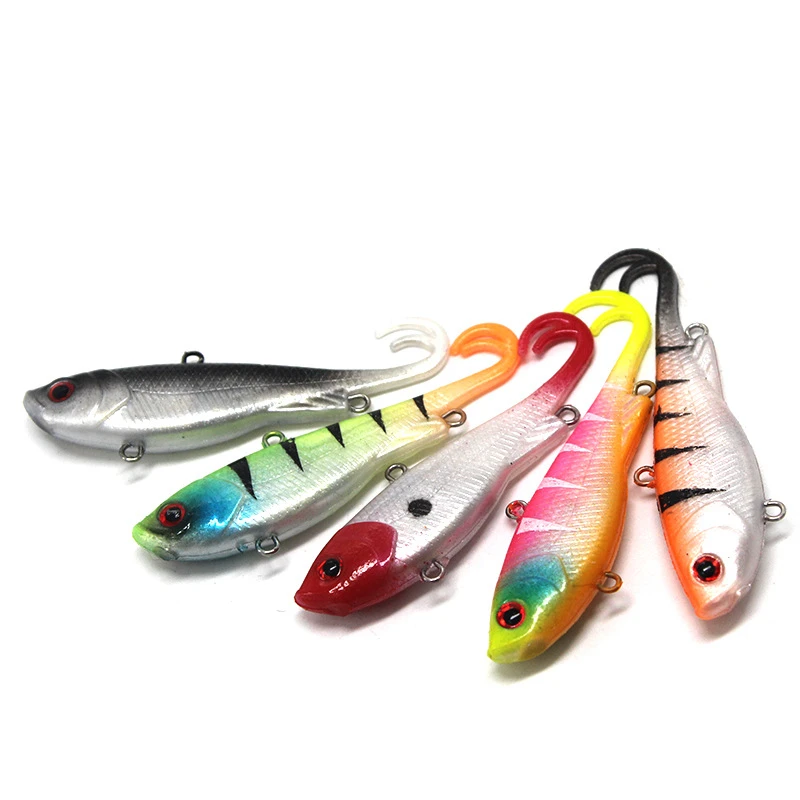Hessen 6.8cm 14g 5 PVC Lead Fishing Bait, for Freshwater Salmon 、 ABS Pencil Lure - view 6