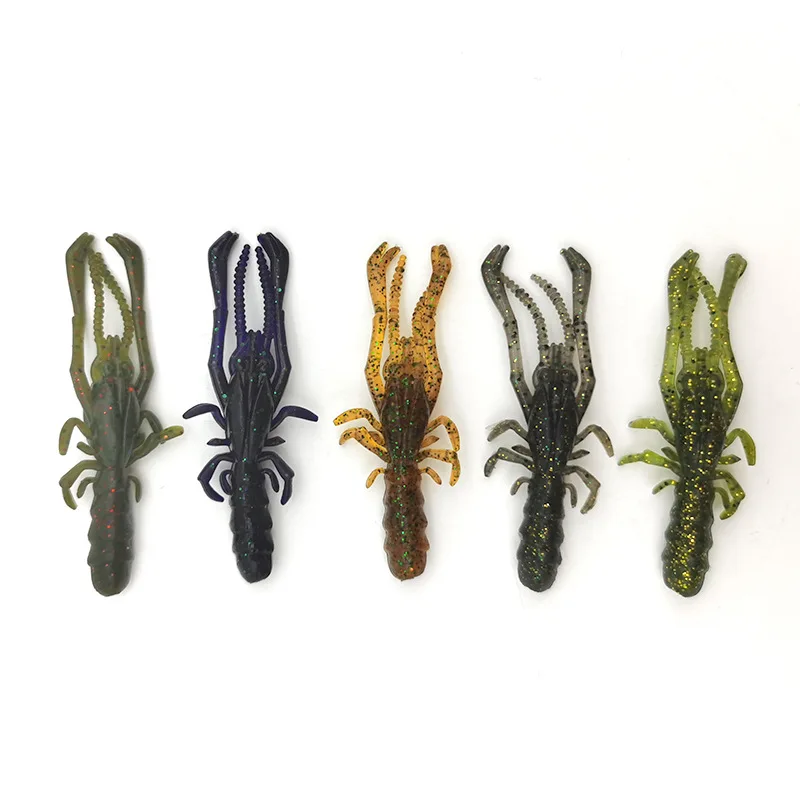 Shrimp Fishing Bait Freshwater Saltwater Soft Lure Stainless Steel