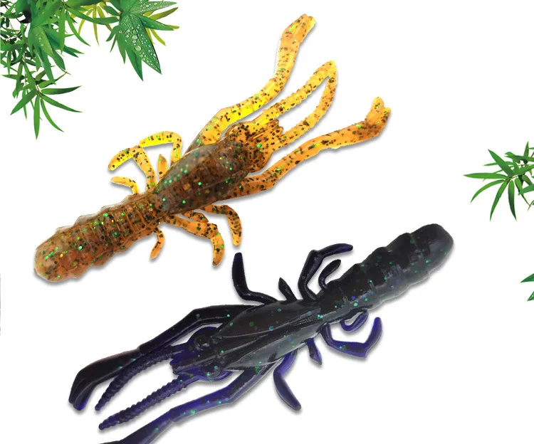 Shrimp Fishing Bait Freshwater Saltwater Soft Lure Stainless Steel ABS Pencil Lure - view 12