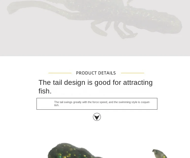 Shrimp Fishing Bait Freshwater Saltwater Soft Lure Stainless Steel ABS Pencil Lure - view 15