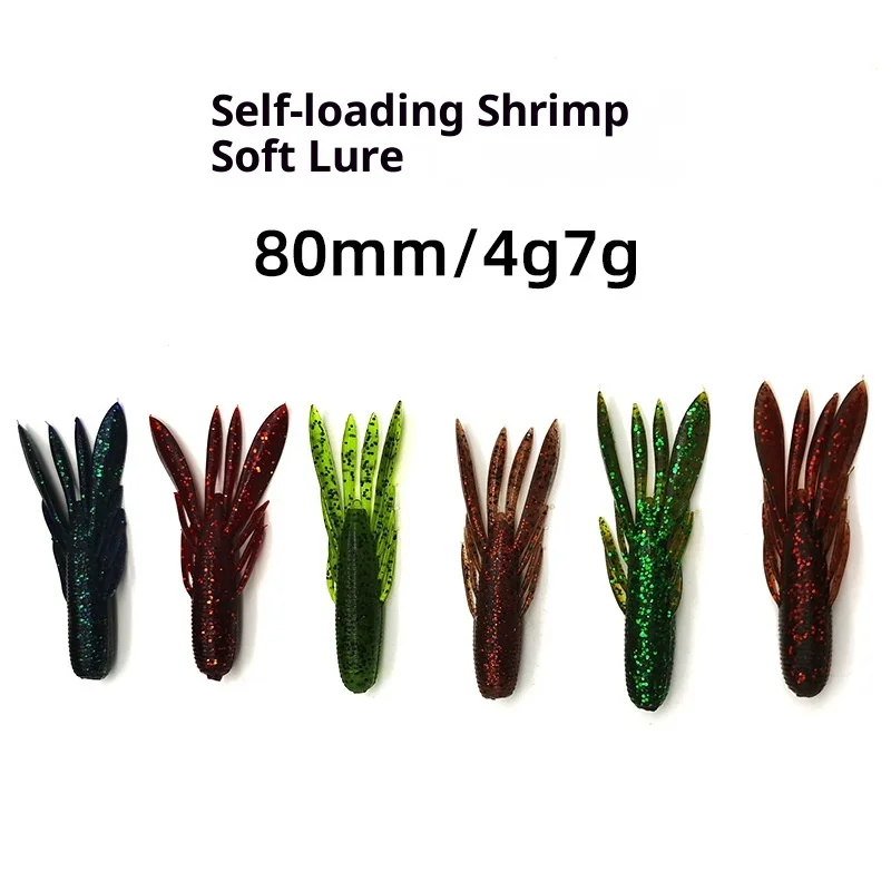 Stainless Steel 7 g /4 g Shrimp Soft Plastic Lure Sea Fishing 6 （ ABS Pencil Lure - view 8