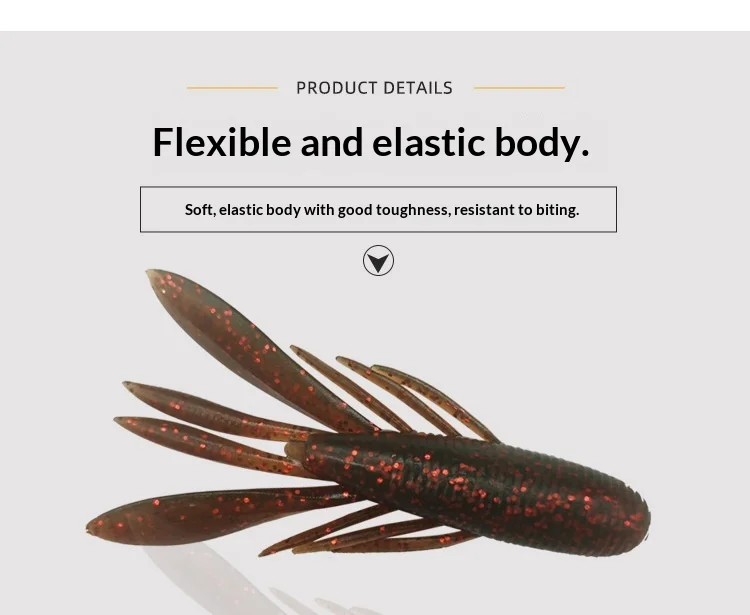 Stainless Steel 7 g /4 g Shrimp Soft Plastic Lure Sea Fishing 6 （ ABS Pencil Lure - view 12