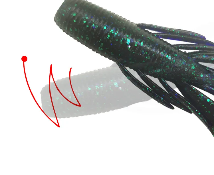 Stainless Steel 7 g /4 g Shrimp Soft Plastic Lure Sea Fishing 6 （ ABS Pencil Lure - detail 2