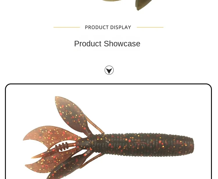 Artificial Freshwater Shrimp Soft Lure, Sea Fishing Saltwater - Pencil Lure by Cheery