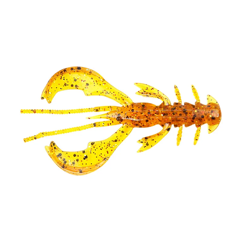for Lure Fishing Stainless Steel Shrimp Soft Plastic 6