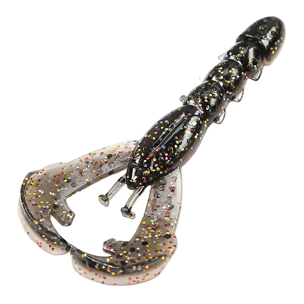 Shrimp Soft Plastic Lure Stainless Steel 8 Fishing Bait ABS Pencil Lure - view 2