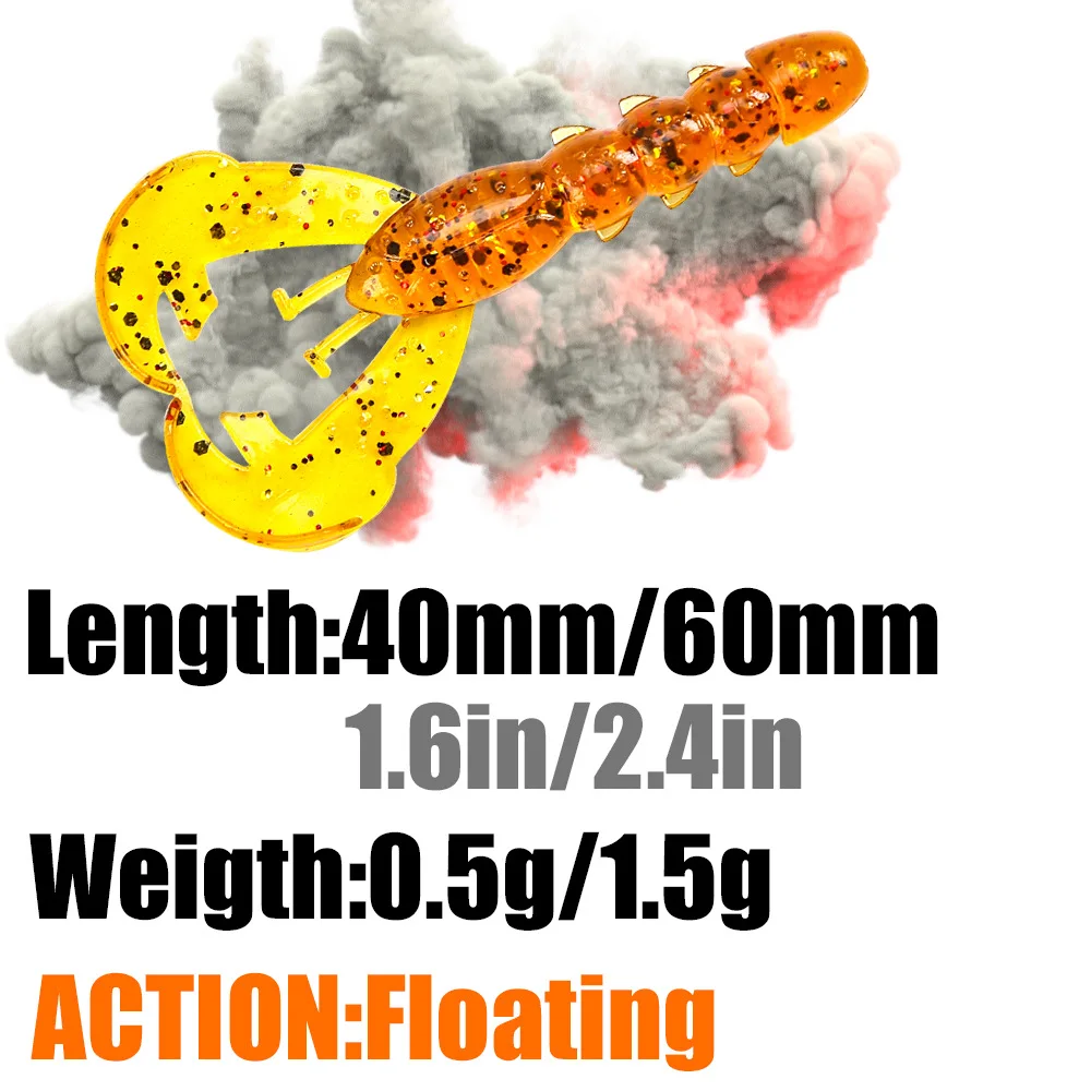 Shrimp Soft Plastic Lure Stainless Steel 8 Fishing Bait ABS Pencil Lure - view 4