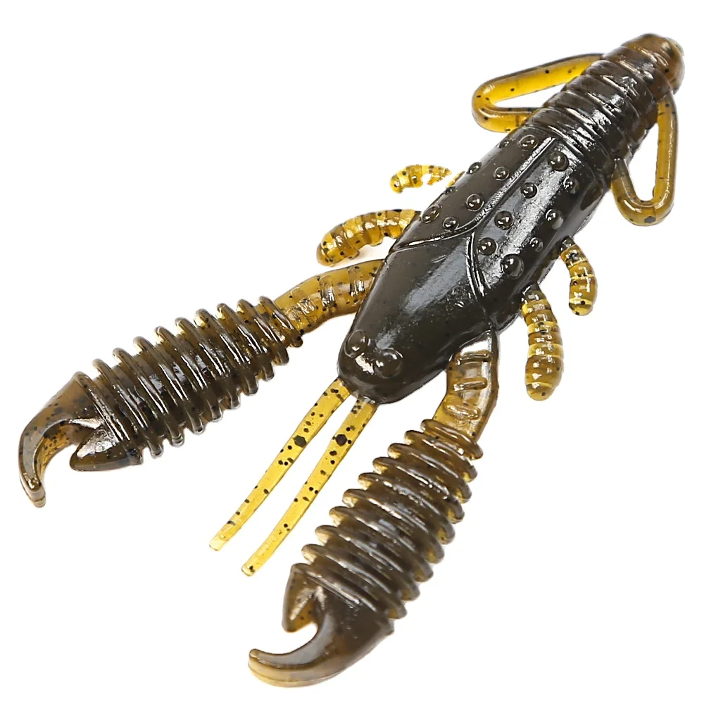 Soft Lure Stainless Steel Shrimp Bass