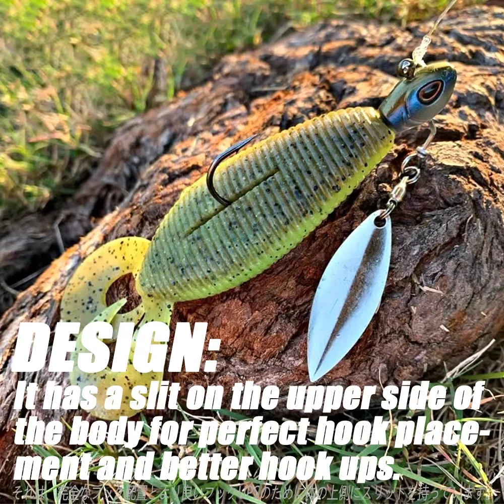 Soft Plastic Lure 10 cm Sea Fishing for Bass 、 、 2 ABS Pencil Lure - view 2