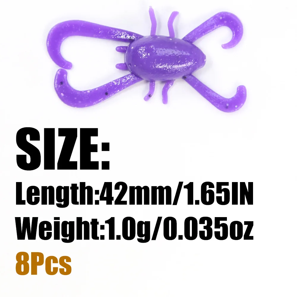 42 cm Stainless Steel 8 Shrimp Soft Lure, Bass ABS Pencil Lure - view 11