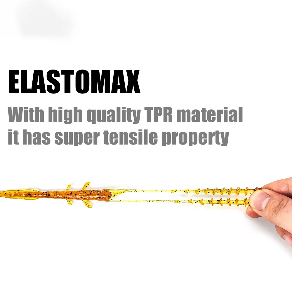Stainless Steel Soft Plastic Lure Shrimp Fishing Bait ABS Pencil Lure - view 13