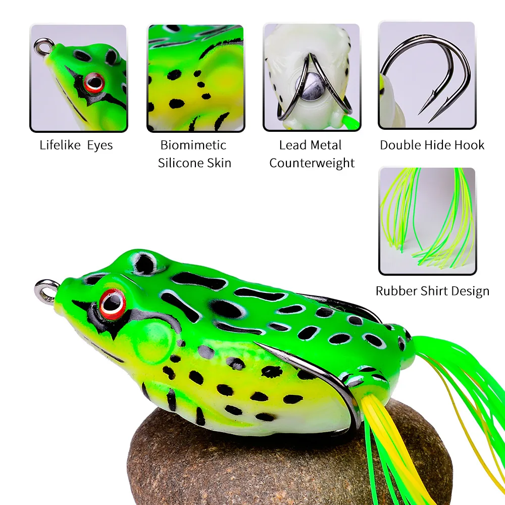Frog 5g 9g 13g 17.5g Artificial ABS Pencil Lure - view 4