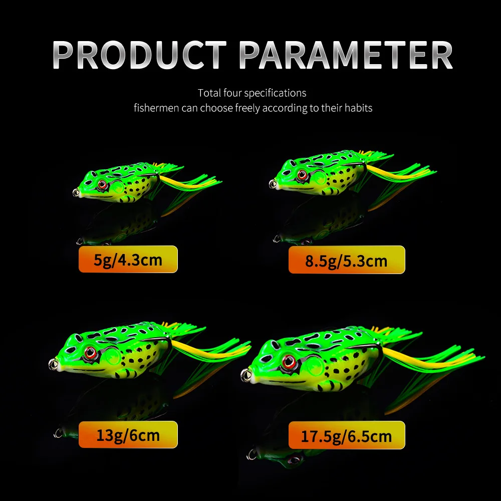 Frog 5g 9g 13g 17.5g Artificial ABS Pencil Lure - view 15
