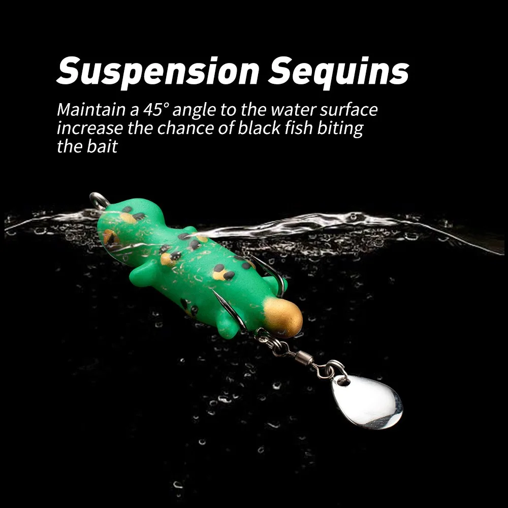 Cheery New 4.5cm 5.2g Frog Soft Lure Fishing Bait ABS Pencil Lure - view 4