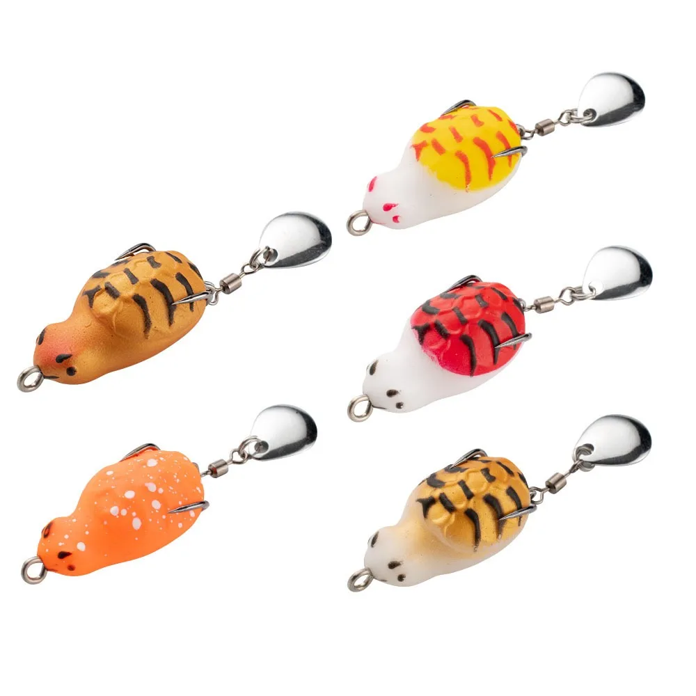Cheery Wholesale Frog 3 cm 4.7 g Soft Lure Fishing Bait