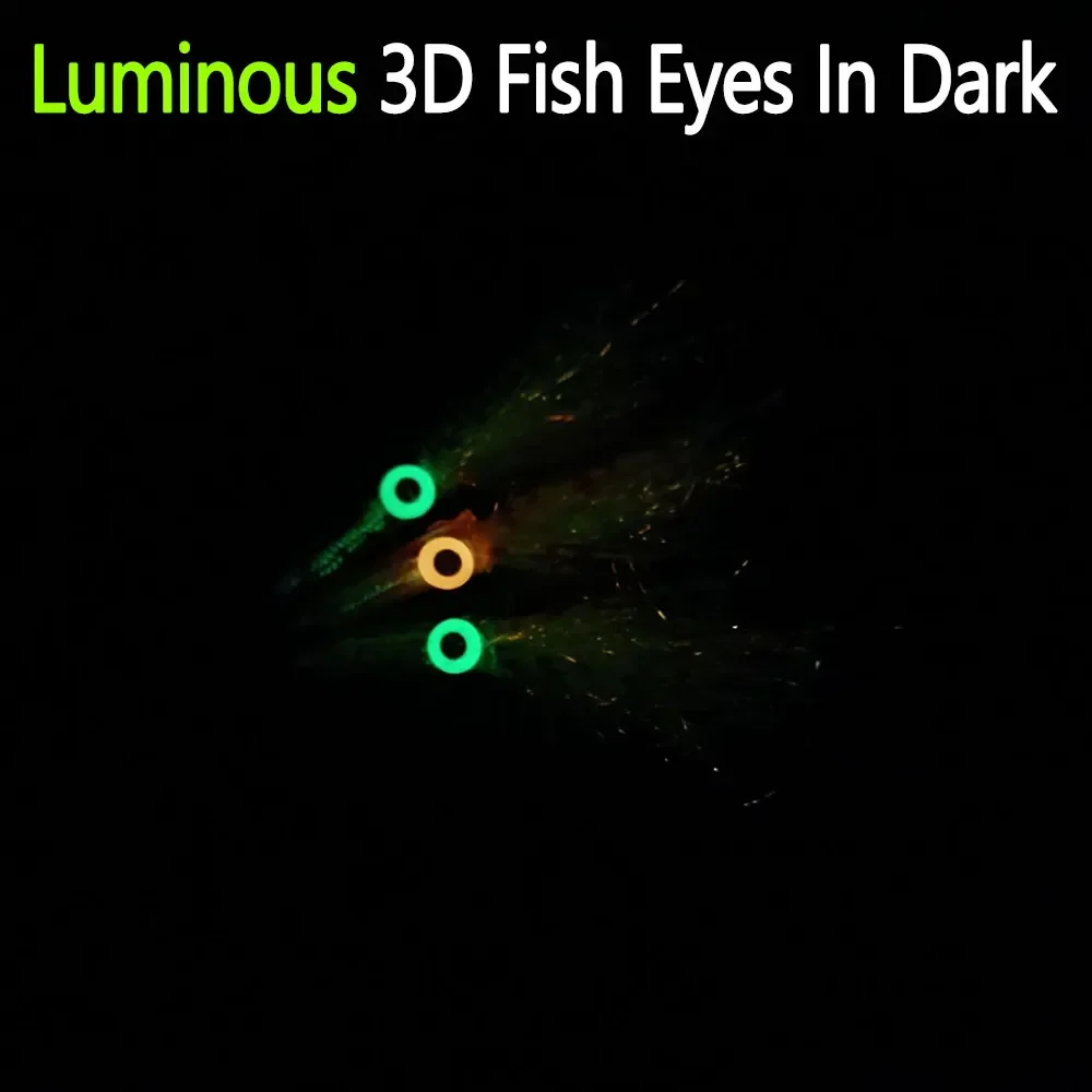 3D Glow in the Dark Squid Rubber Metal Trout Bass Fishing Bait ABS Pencil Lure - view 10