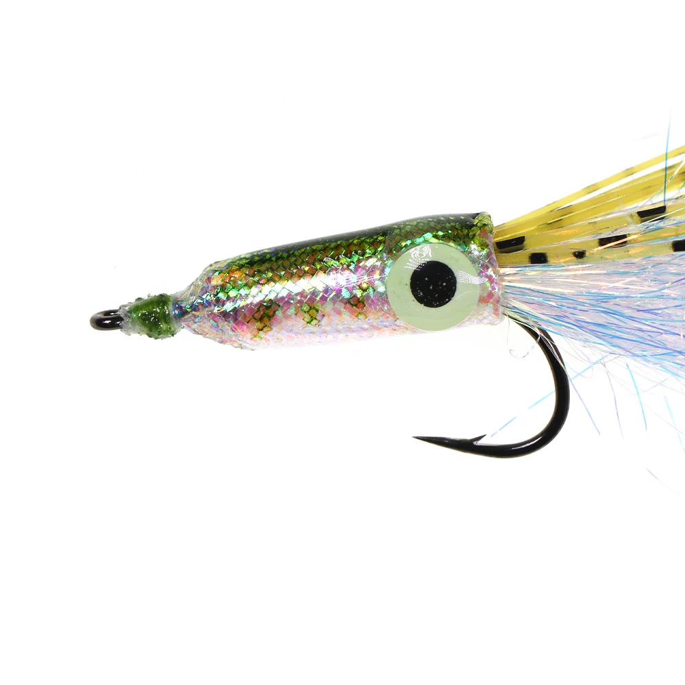 3D Glow in the Dark Squid Rubber Metal Trout Bass Fishing Bait ABS Pencil Lure - view 12