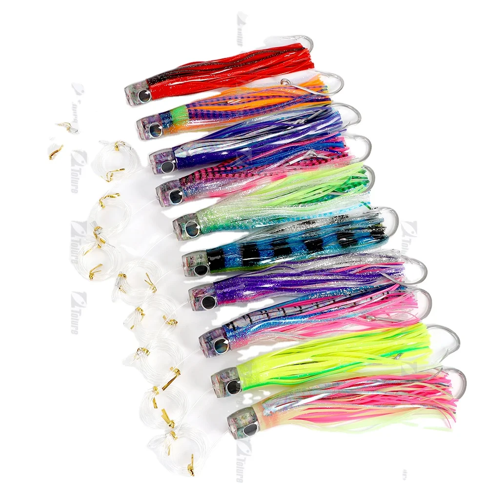 g Trolling 6/0 7/0 9/0 Octopus Lead Soft Lure