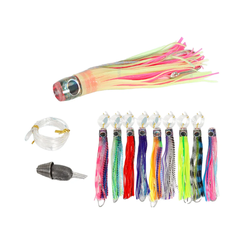 g Trolling 6/0 7/0 9/0 Octopus Lead Soft Lure ABS Pencil Lure - view 5