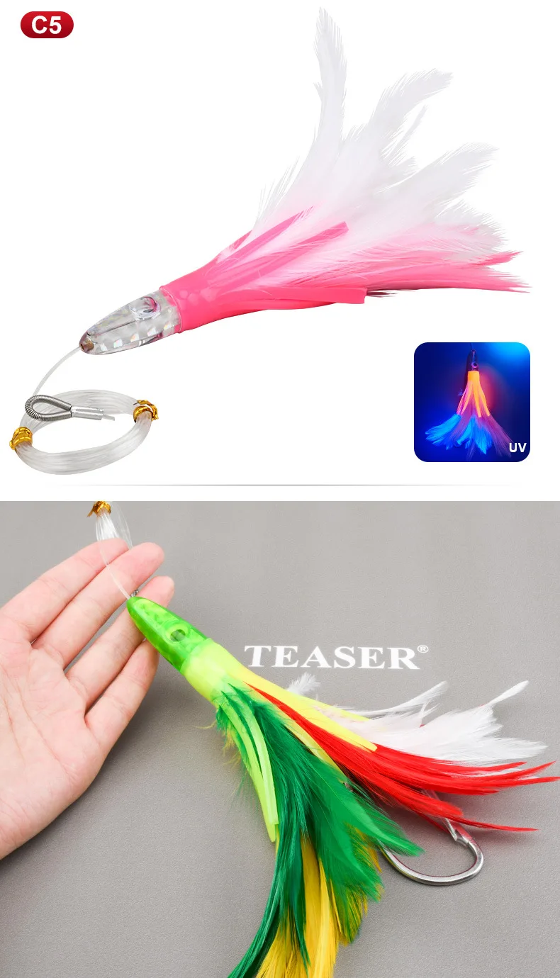 Big Game 46g 6 5inch NEW 46g/6.5 Trolling Tuna Soft Lure ABS Pencil Lure - view 13