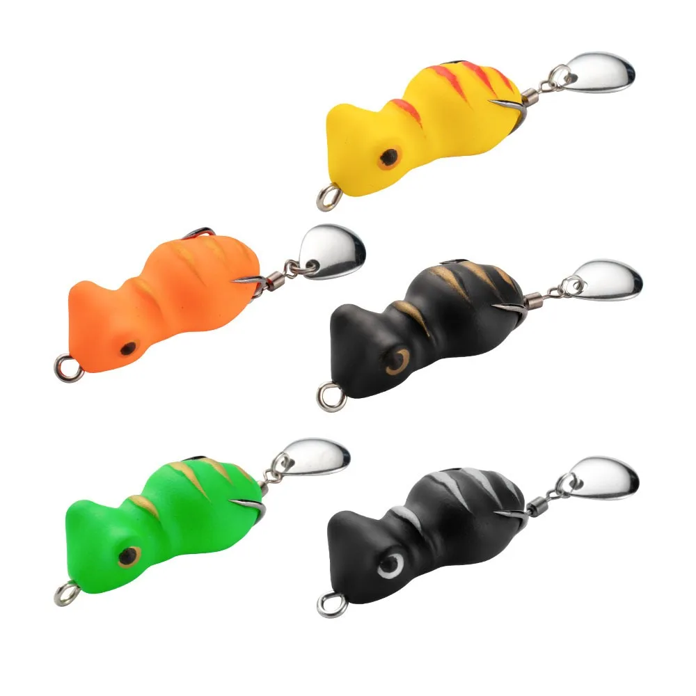 Cheery 3.5 cm 5.2 g Frog Fishing Bait Lure Soft