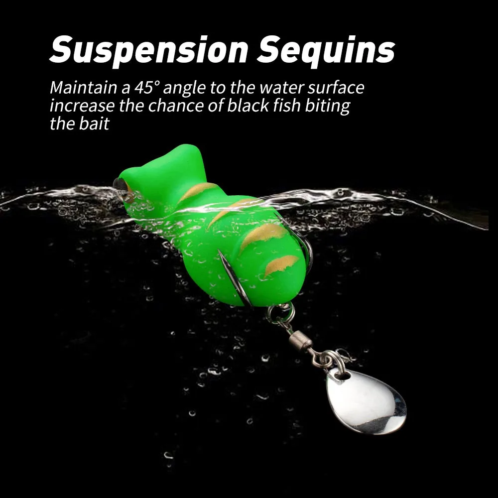 Cheery 3.5 cm 5.2 g Frog Fishing Bait Lure Soft ABS Pencil Lure - view 5
