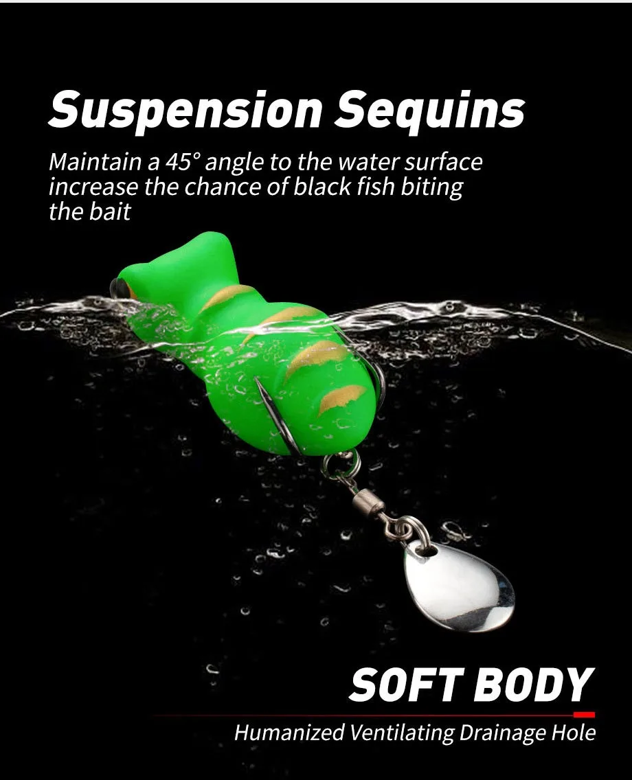 Cheery 3.5 cm 5.2 g Frog Fishing Bait Lure Soft ABS Pencil Lure - view 7