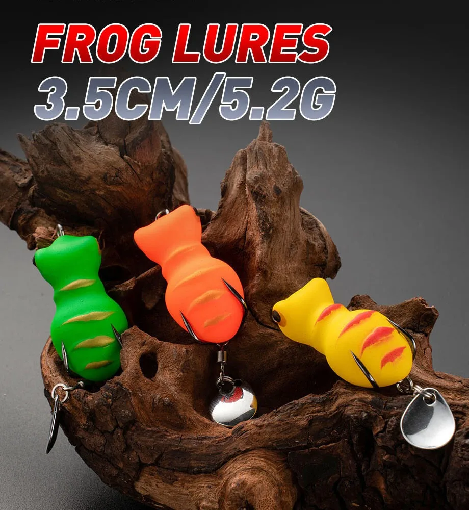 Cheery 3.5 cm 5.2 g Frog Fishing Bait Lure Soft ABS Pencil Lure - view 8