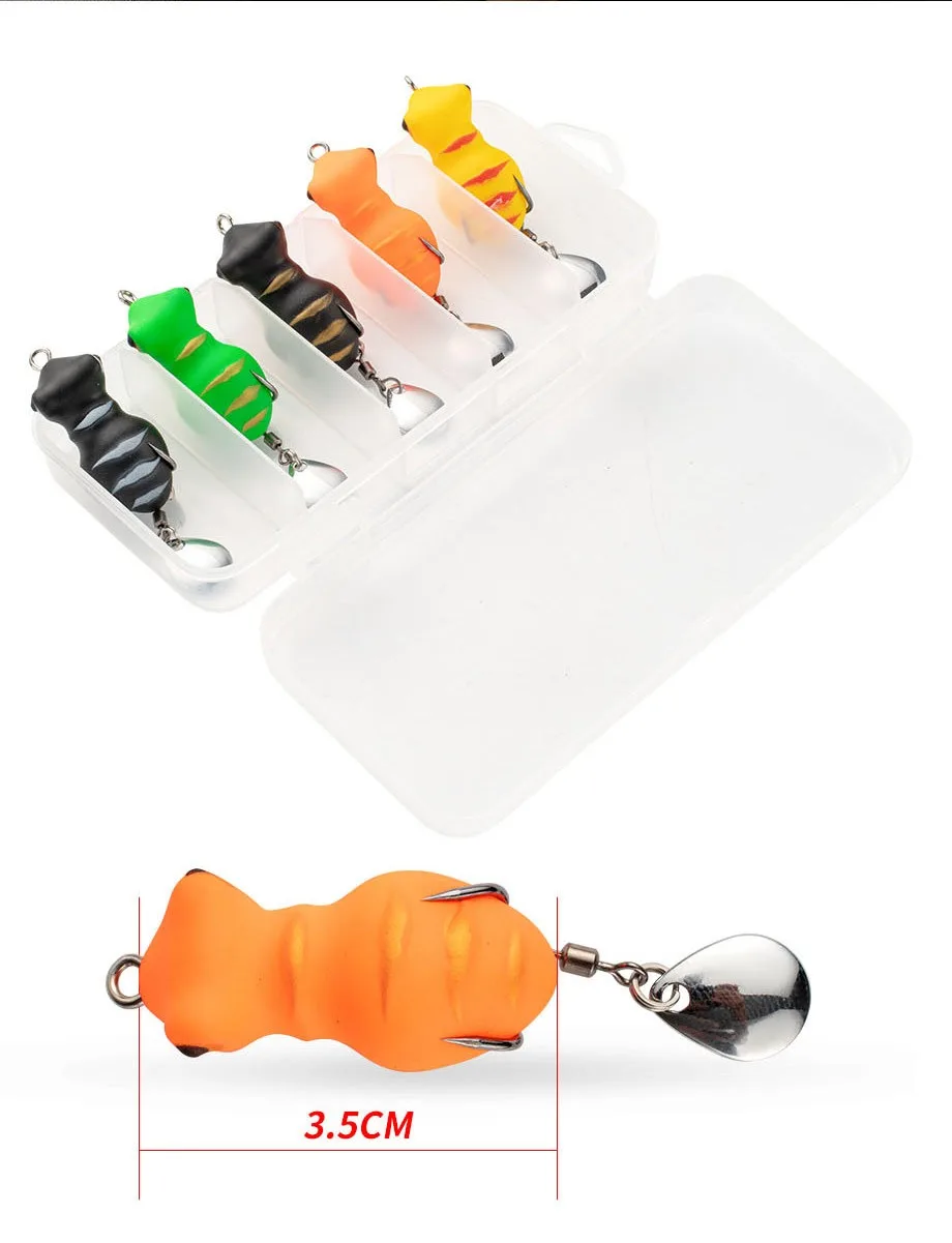 Cheery 3.5 cm 5.2 g Frog Fishing Bait Lure Soft ABS Pencil Lure - view 10