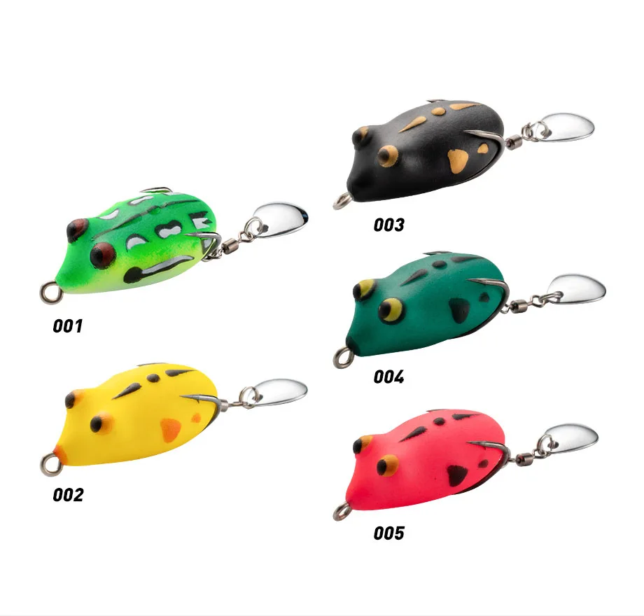 Cheery Frog Fishing Bait 35 mm 5.8 g 5 Spoon Lure