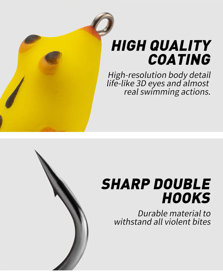 Cheery Frog Fishing Bait 35 mm 5.8 g 5 Spoon Lure ABS Pencil Lure - view 11