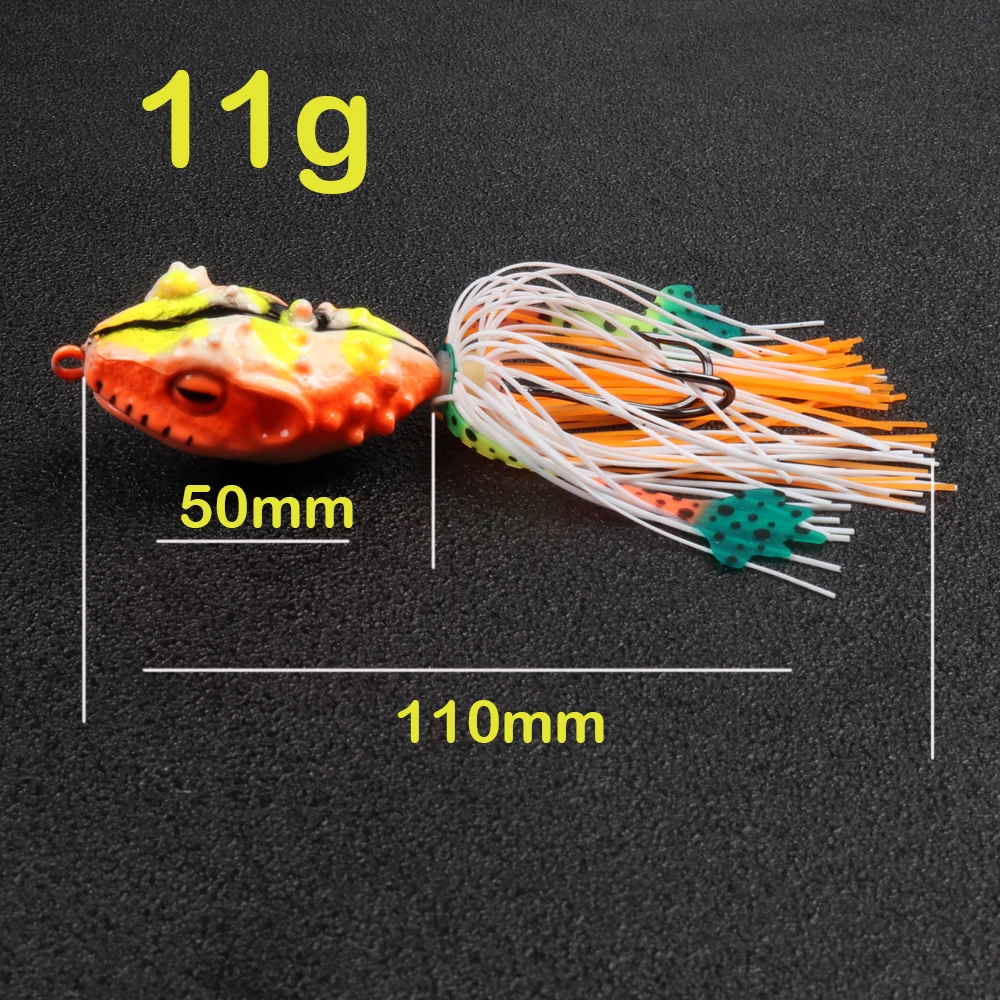 Cheery TEUKIM 5cm 11g Frog Fishing Bait, Hooks, Artificial for ABS Pencil Lure - view 2