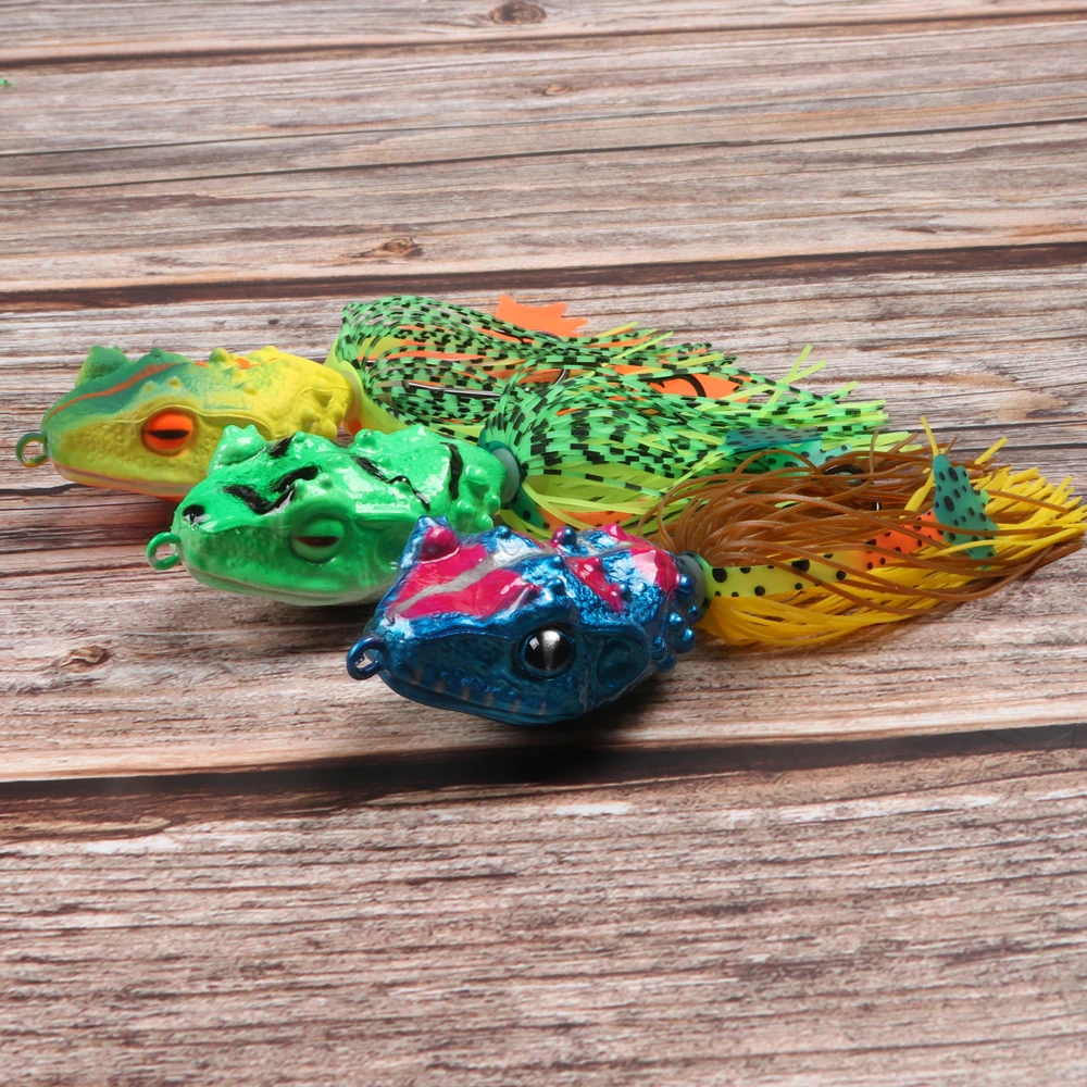 Cheery TEUKIM 5cm 11g Frog Fishing Bait, Hooks, Artificial for ABS Pencil Lure - view 5