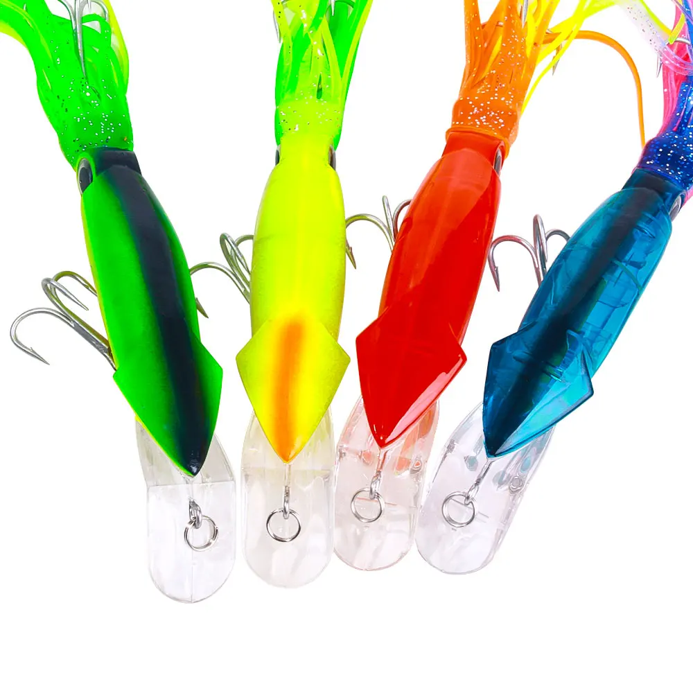 14 cm -40 g Fishing Bait Plastic Octopus Trolling ABS Pencil Lure - view 5